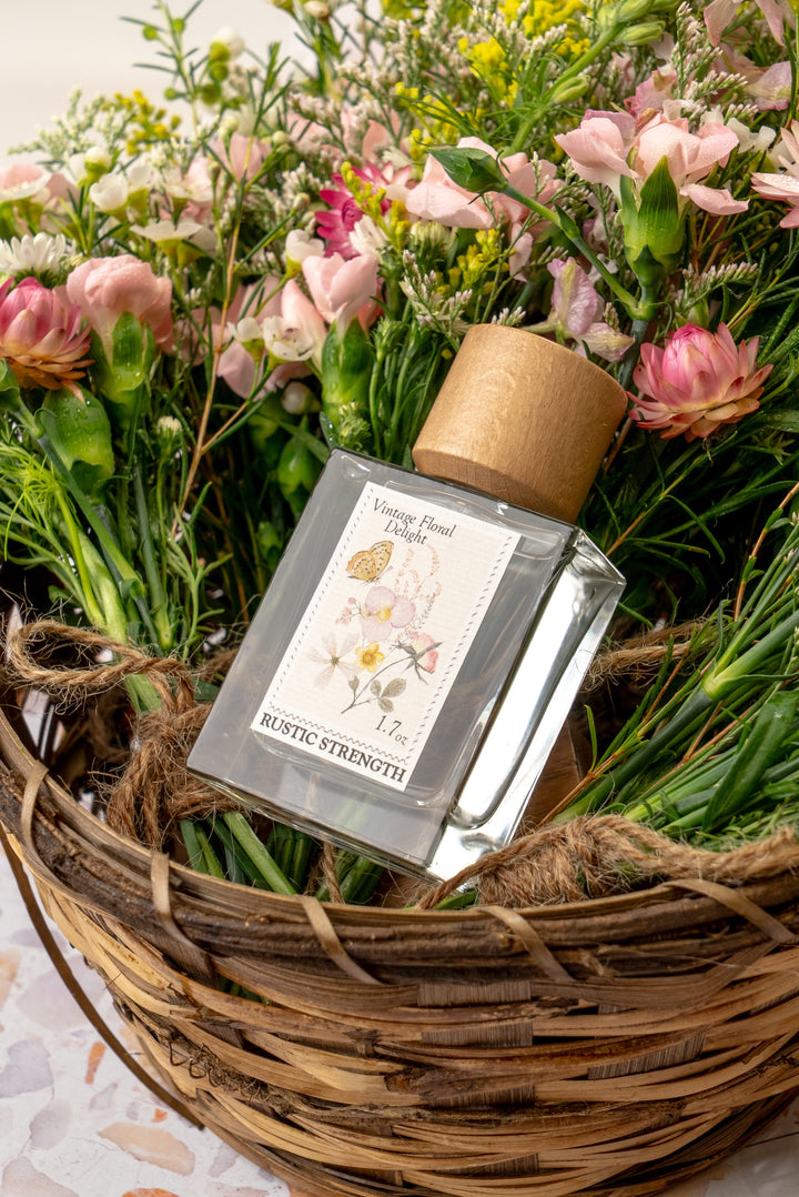 100% Vegan Perfume | Vintage Floral Delight | 1.7oz