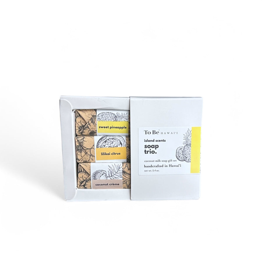 Tropical Scents Luxury Bar Soap Trio