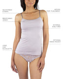 Maia Sustainable Jersey Cami, Mauve