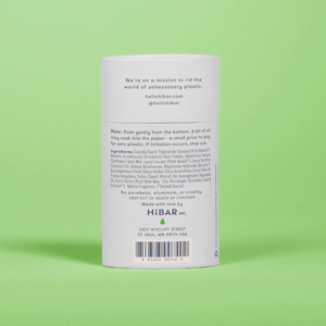 Plastic-Free Deodorant