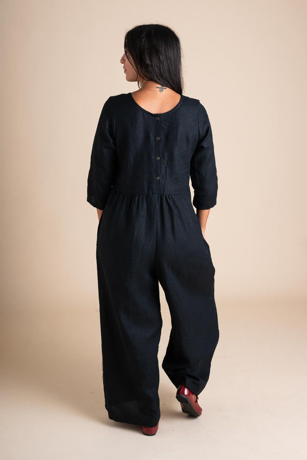 Ranch Jumpsuit in Black