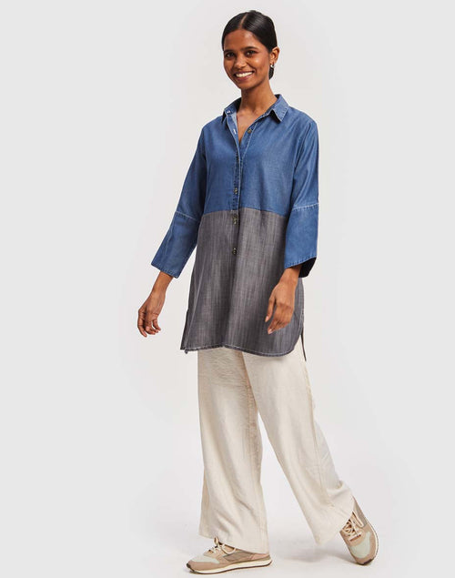 Twice as Nice Blue Shirt