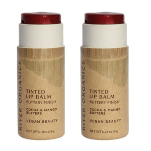 Set of 2 Lip Balms or Lip Stains