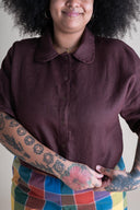 Ruthie Top in Mulberry