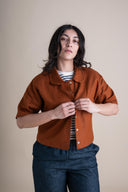 Ruthie Top in Rust