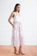 Wren Skirt in Sundrenched Garden