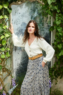 Greta Cardigan in Oat Milk