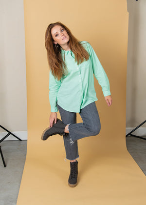 Good Boyfriend Shirt - Seaglass
