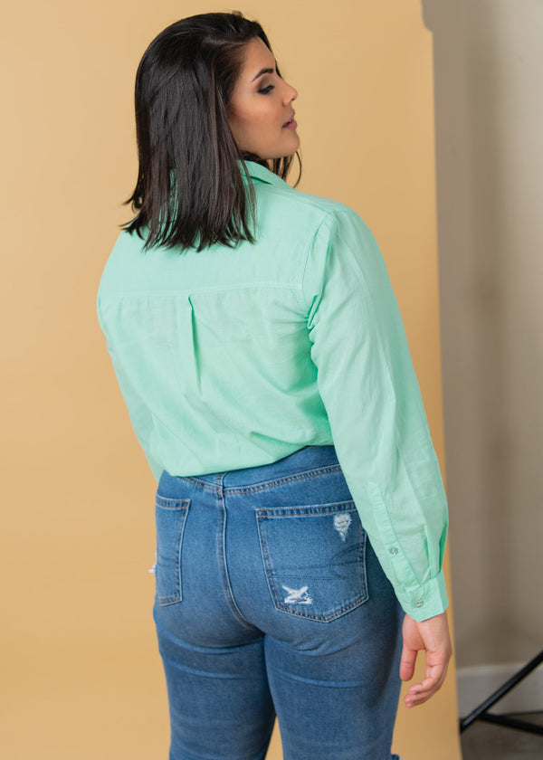 Good Boyfriend Shirt - Seaglass