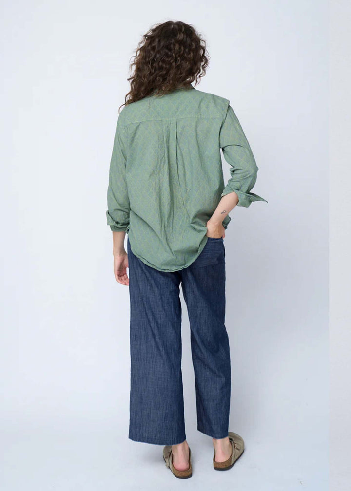 Shore Pant - Chambray Dark Denim Wash