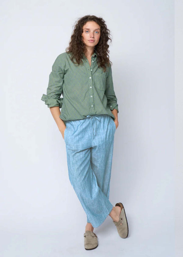 Shore Pant - Chambray Light Wash
