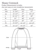 Stripe Sloane Crewneck in Sand Dune