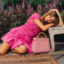 SRIKANDI Ruffle Dress In Guava Pink