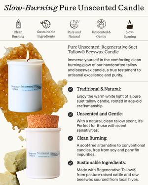Pure Unscented – Slow Body Care® Collection with Regenerative Tallow®