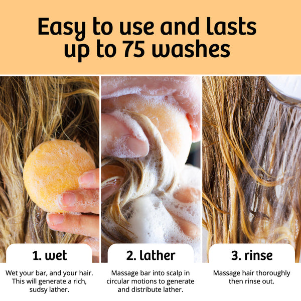 Mighty Mango Moisturizing Shampoo Bar