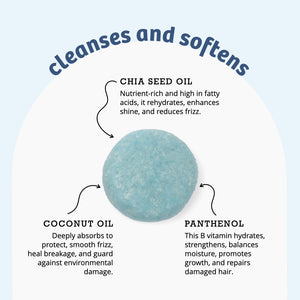Chia Glow Smoothing Shampoo Bar