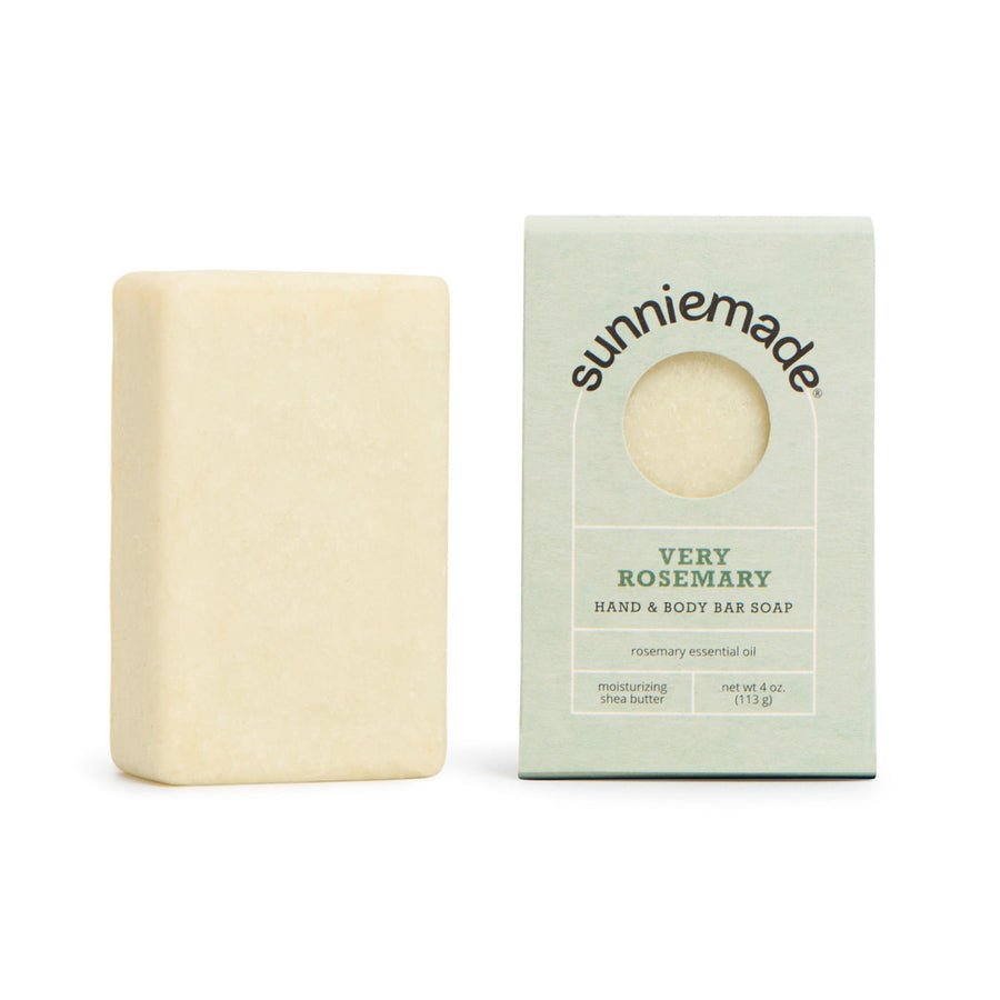 Very Rosemary Moisturizing Hand & Body Bar Soap