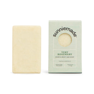 Very Rosemary Moisturizing Hand & Body Bar Soap