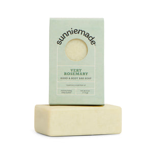 Very Rosemary Moisturizing Hand & Body Bar Soap
