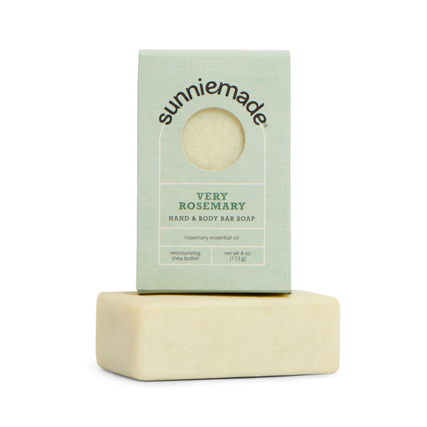 Very Rosemary Moisturizing Hand & Body Bar Soap