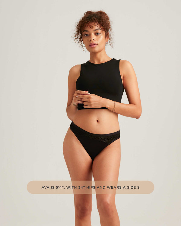 Leakproof Lace Thong