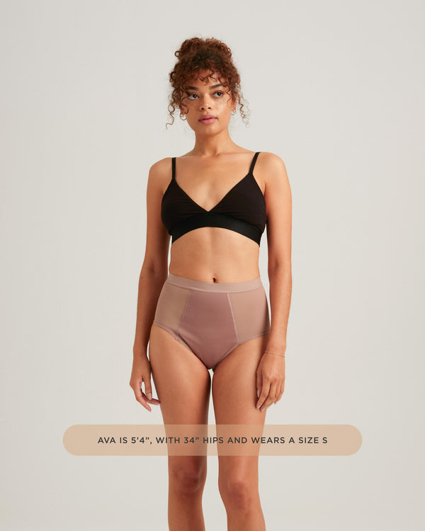 Leakproof French Cut High Waist Full Gusset