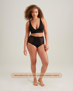 Leakproof French Cut High Waist Full Gusset