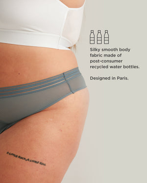 Leakproof Mesh Thong