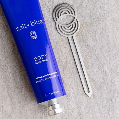 Salt + Blue logo
