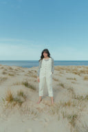 Rebel Denim Jumpsuit in Natural Denim