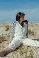 Rebel Denim Jumpsuit in Natural Denim