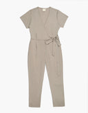 Evening Chai Jumpsuit in Ecru