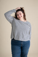 Riverside Scoop Top in Coastal