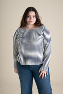 Riverside Scoop Top in Coastal