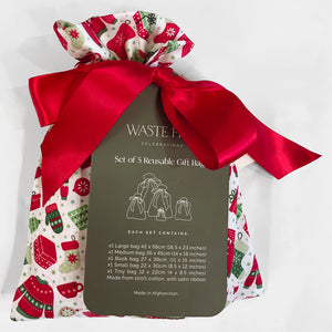 Scandi Lusekofte (Reusable Gift Bag Set)