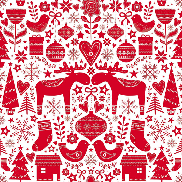 Scandi Rensdyr (Reusable Gift Bag Set)