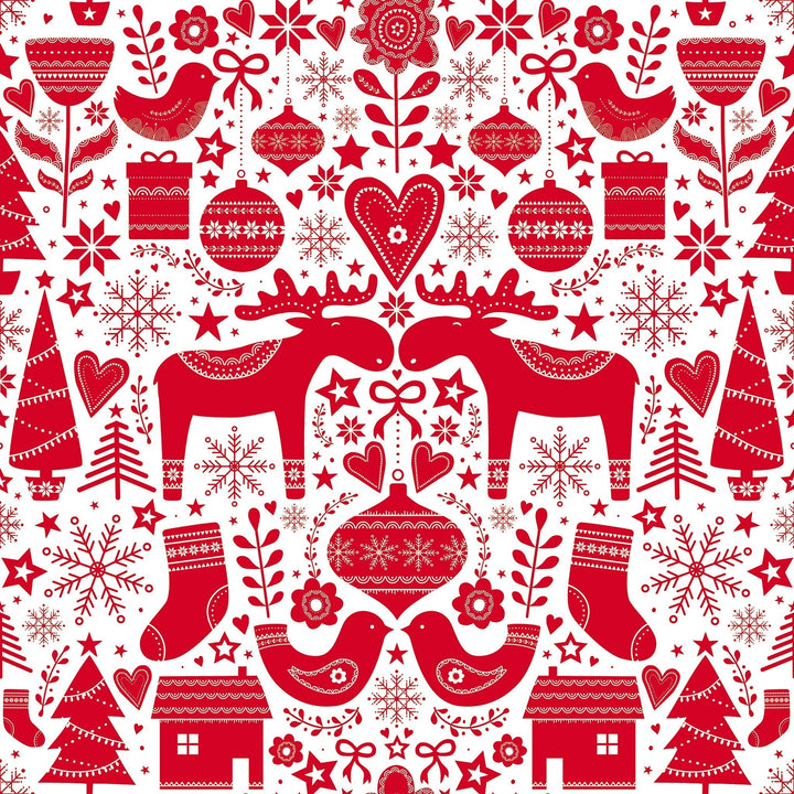 Scandi Rensdyr (Reusable Gift Bag Set)