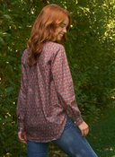 Good Boyfriend Shirt - Emory Floral Dove Grey