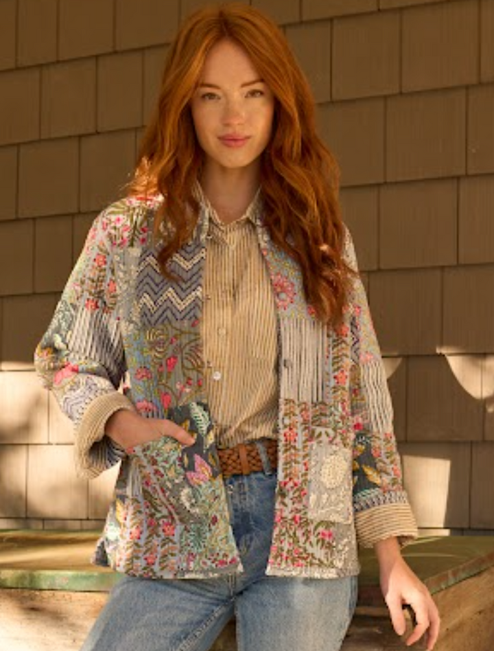 Sag Harbor Reversible Patchwork Jacket