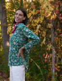 Good Boyfriend Shirt - Devon Floral Green