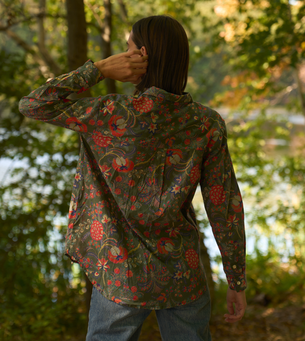 Good Boyfriend Shirt - Vine & Leaf Green