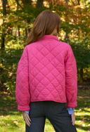 Countryside Quilted Jacket - Neon Pink PRE-ORDER