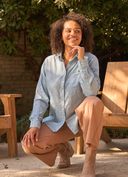 Good Boyfriend Shirt - Chambray Light Wash