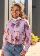 Good Boyfriend Shirt - Avalon Floral Lavender