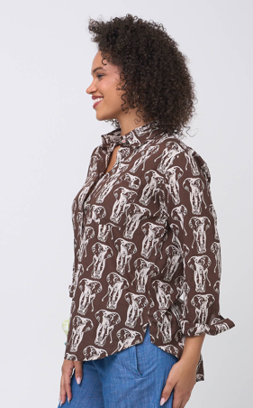 Good Boyfriend Shirt - Elephants Pinecone