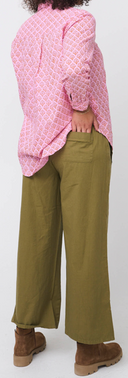 Good Boyfriend Shirt - Sunflower Overdye Tickled Pink