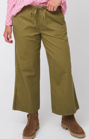Shore Pant - Olive Oil Twill