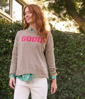 Good Relaxed Sweater - Taupe