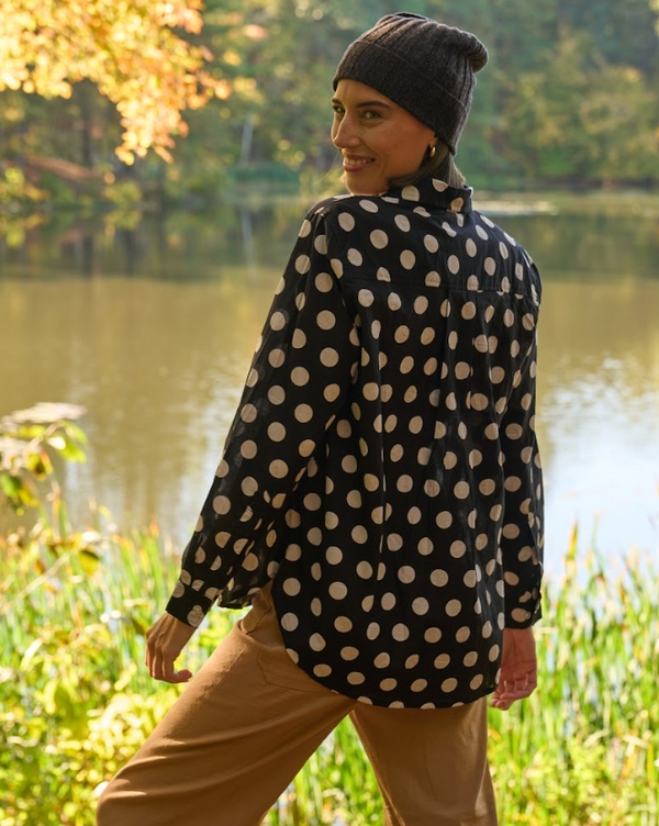 Good Boyfriend Shirt - True Dot Black & White