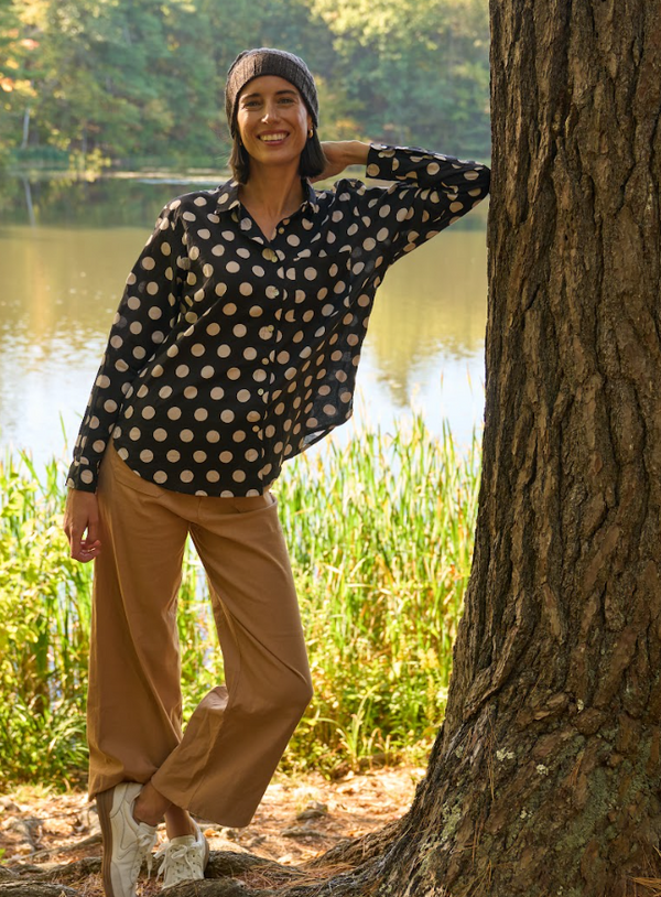 Good Boyfriend Shirt - True Dot Black & White